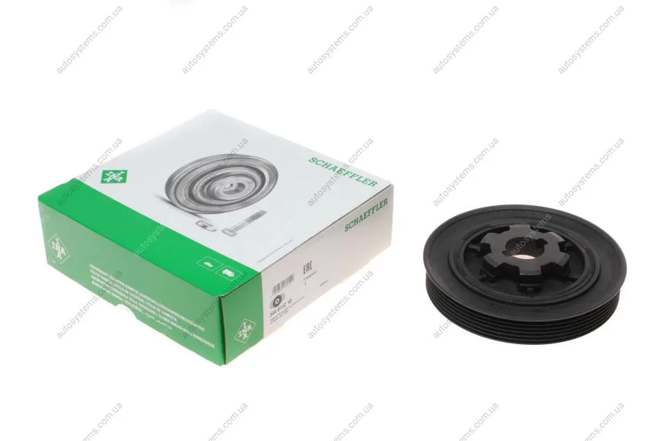Шків колінвалу Ford Mondeo/Land Rover Freelander 2.2 TDCi/TD4 06-14 (6PK) INA 544 0112 10 (фото 1)