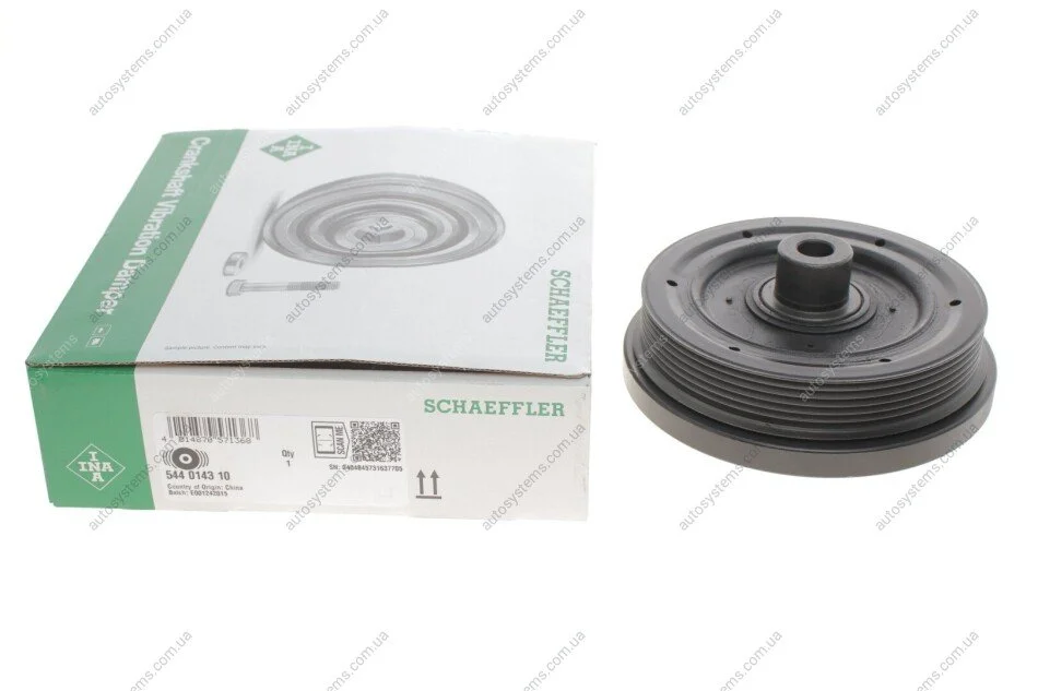 Шків колінвалу Ford Connect 1.8TDCI 90PS 02-13 (6PK) INA 544 0143 10 (фото 1)