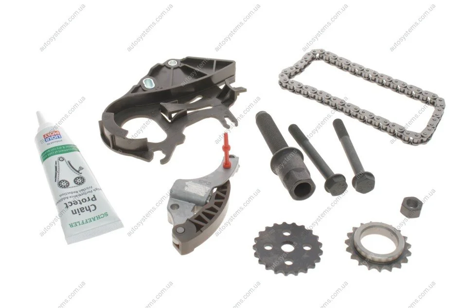 Комплект ланцюга насосу масляного BMW 3 (E46/E90/E91)/5 (E60/E61) 1.6/1.8/2.0 98-13 (N43/N46) (52z) INA 558 0092 10 (фото 1)