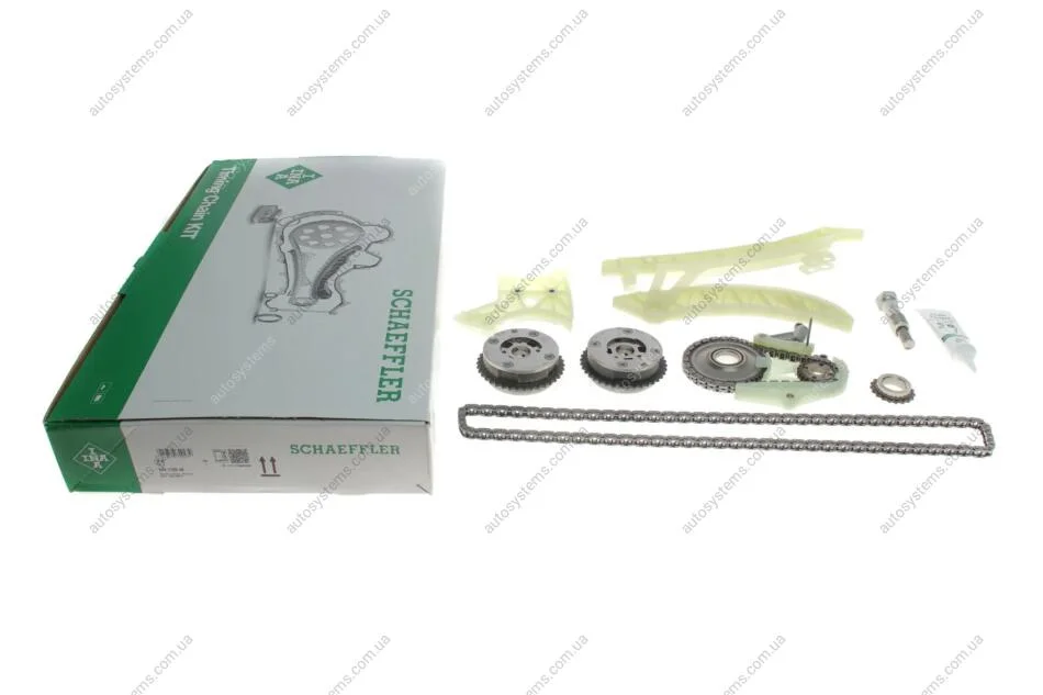 Комплект ланцюга ГРМ BMW 3 (F30/F80) 2.0i 12-18/5 (F10/F07) 1.6i/2.0i (N20/N26) 11-17 (148/70 ланок) INA 559 1709 50 (фото 1)