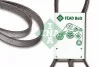 Ремінь генератора Nissan Micra 1.0-1.4i 16V 92-03 INA FB 6PK675 (фото 2)
