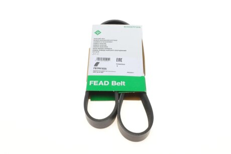Ремінь генератора Renault Clio III/Modus/Twingo 1.2 05-/BMW 7 (E38) 5.4 94-01 INA FB 7PK1035