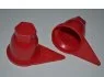 Колпачок колесный D32MM красный + стрелка Інше 260094 (фото 1)