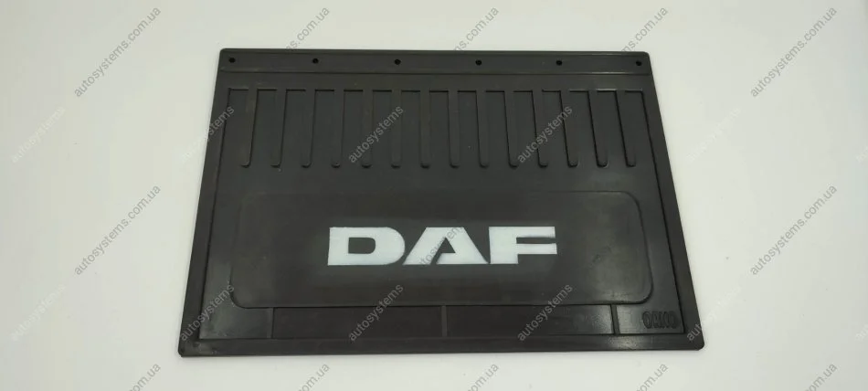 Брызговик с надписью DAF 500x370mm (на малотоннажные автомобили) Інше 31-420-010 (фото 1)