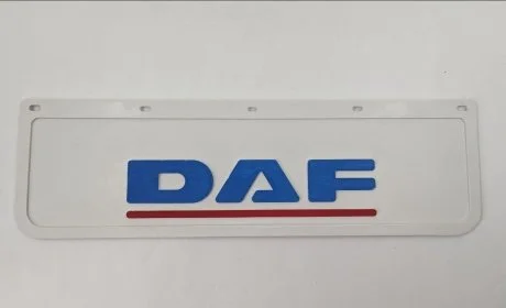 Брызговик белый с надписью DAF 650х220mm рельефная надпись (1шт) Інше 31-420-036