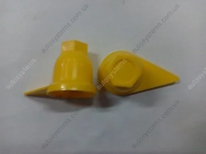 Ковпачок колісний D33MM жовтий + стрілка Інше 33CAPYL (фото 1)