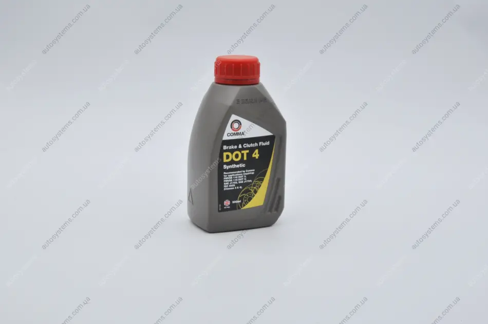 COMMA Dot 4 Гальмівна рідина 500мл Інше DOT 4 Synt 500ml (фото 1)