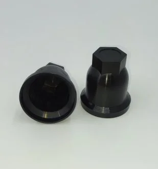 Колпачок колесный D32MM высокий черный Інше UA0807