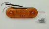Фонарь габаритный сигнальный LED желтый на 21 диод., ISIKSAN ISS40311 FLR (фото 1)