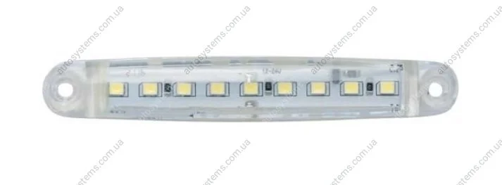 Фонарь габаритный LED 9 диодов белый 100x17x10 ISIKSAN ISS40362 (фото 1)