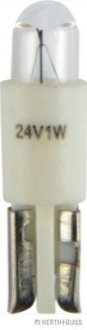 Лампа W1W (24В, 1Вт, тип гнізда: W2X4,6D) JAKOPARTS 89901231