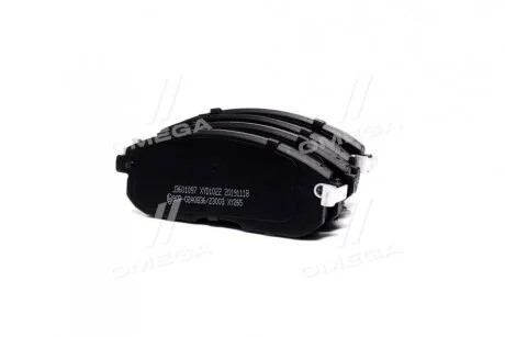 Тормозные колодки дисковые, комплект JAKOPARTS J3601097