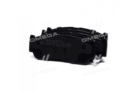Тормозные колодки дисковые, комплект JAKOPARTS J3610517