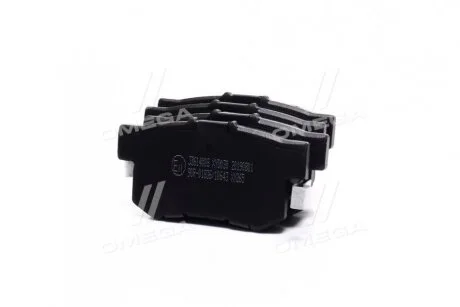 Тормозные колодки дисковые, комплект JAKOPARTS J3614008