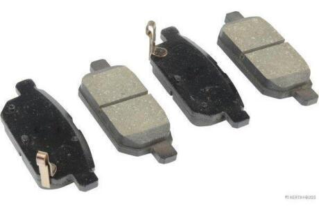 Тормозные колодки дисковые, комплект JAKOPARTS J3618002