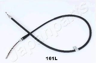 NISSAN Трос ручн.тормоза лів.Micra 03- JAPANPARTS BC161L