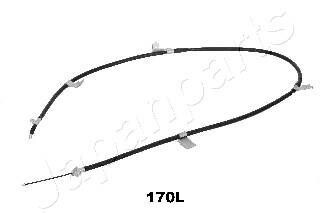 Трос ручника, левый JAPANPARTS BC170L