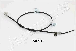 Трос ручника, правый JAPANPARTS BC-642R