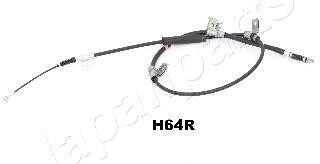 Трос ручника, правый JAPANPARTS BCH64R
