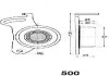 Ролик ремня ГРМ JAPANPARTS BE-500 (фото 2)