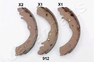 Колодки тормозные барабанные, комплект JAPANPARTS GF-912AF