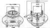 Ступица колеса задняя JAPANPARTS KK-21039 (фото 3)