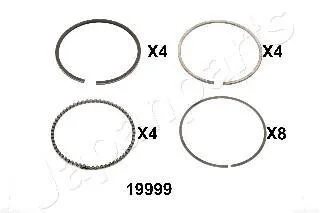 Кольца поршневые, комплект JAPANPARTS RC19999