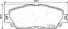 Тормозные колодки дисковые, комплект JAPKO 502026 (фото 1)