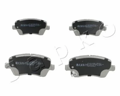 Тормозные колодки дисковые, комплект JAPKO 50800