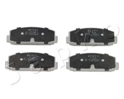 Тормозные колодки дисковые, комплект JAPKO 51502