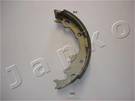 Колодки тормозные барабанные, комплект JAPKO 55056