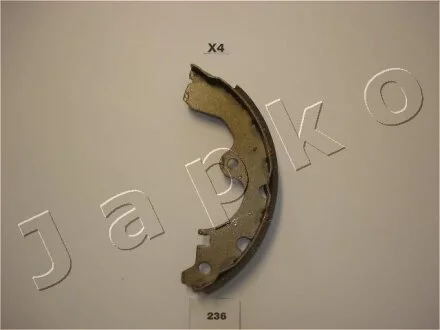 Колодки тормозные барабанные, комплект JAPKO 55236