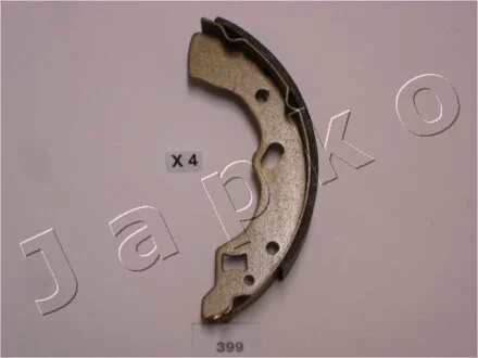 Колодки тормозные барабанные, комплект JAPKO 55399