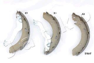 Колодки тормозные барабанные, комплект JAPKO 55516