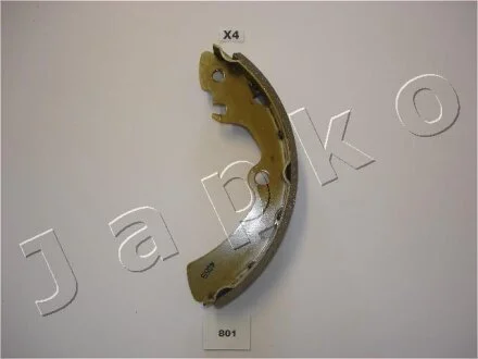 Колодки тормозные барабанные, комплект JAPKO 55801