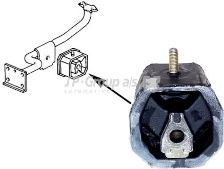 Подушка двигателя левая, правая JP GROUP 1117902900