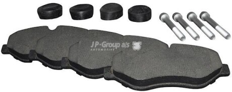 Тормозные колодки дисковые, комплект JP GROUP 1163601710