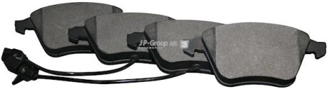 Тормозные колодки дисковые, комплект JP GROUP 1163607010