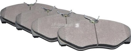 Тормозные колодки дисковые, комплект JP GROUP 1263601910