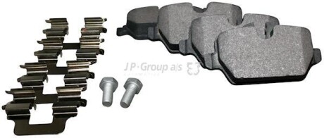 Тормозные колодки дисковые, комплект JP GROUP 1463700510