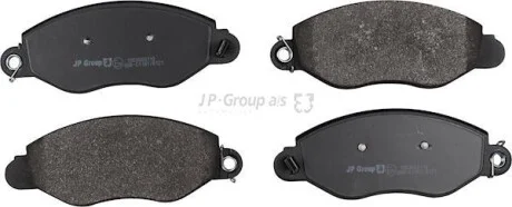 Тормозные колодки дисковые, комплект JP GROUP 1563603110