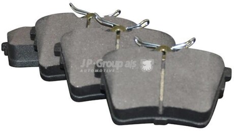 Тормозные колодки дисковые задние, комплект JP GROUP 4163700710