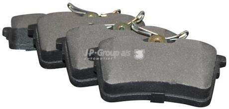 Тормозные колодки дисковые, комплект JP GROUP 4163700910