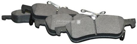 Тормозные колодки дисковые задние, комплект JP GROUP 4863700710