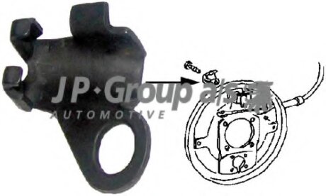 Трос ручника, левый JP GROUP 8170350206