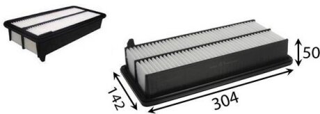 Воздушный фильтр JS ASAKASHI A28010