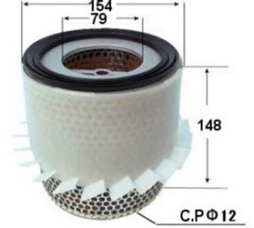 Воздушный фильтр JS ASAKASHI A435J