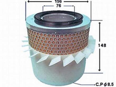 Воздушный фильтр JS ASAKASHI A453J