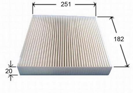 Фильтр салона JS ASAKASHI AC0156