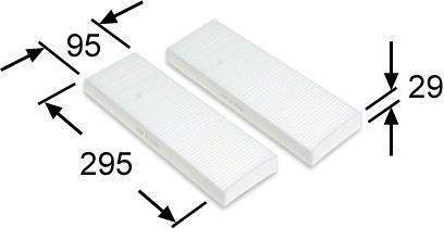 Фильтр салона JS ASAKASHI AC8505SET